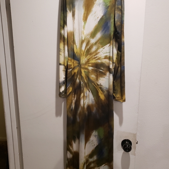 Fashion nova tie dye maxi/midi dress xl - Picture 5 of 7